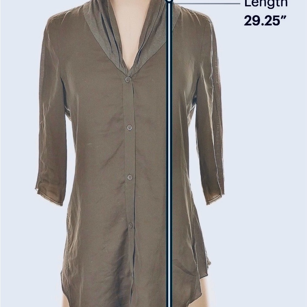 Helmut Lang Blouse “S” 3/4 Sleeves